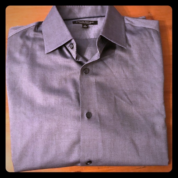 Banana Republic Other - Banana Republic FRENCH CUFF Non-Iron Slim Fit S